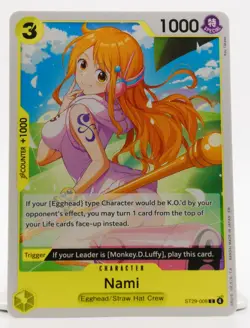 Nami ST29-008 Common Starter Deck 29: Egghead One Piece Near Mint - Image 1