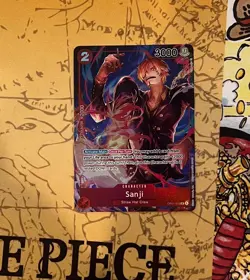 Pre Errata One Piece Romance Daw Sanji Parallel Alt Art R OP01-013 Card English - Image 1