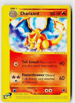 CHARIZARD 39/165 Expedition non-holo rare E-READER Pokemon TCG card - Image 1