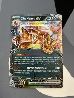 Charizard ex 196 Sv: Scarlet & Violet Promo Cards Holo - Image 1