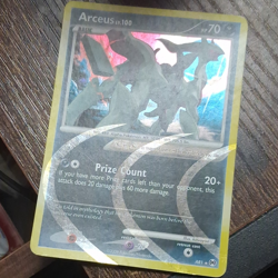 Pokemon TCG Arceus Lv.100 Black Star Promo AR1 Holo Prize Card 2009 70 HP - Image 1