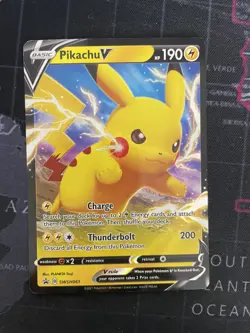 Pikachu V SWSH061 SWSH: Sword & Shield Promo Cards Holo - Image 1