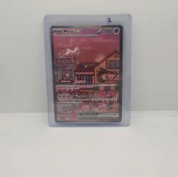 Mew ex 053 Sv: Scarlet & Violet Black Star Promo Card Holo Pokemon 151 - Image 1