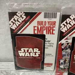 Star Wars Pocket Model TCG Trading Card Game Lot Of 5 Sealed Packs NEW 2 Sets - Image 4