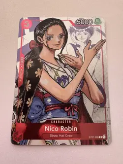 Nico Robin One Piece ST01-008 25th Anniversary Premium Card Collection Promo - Image 1