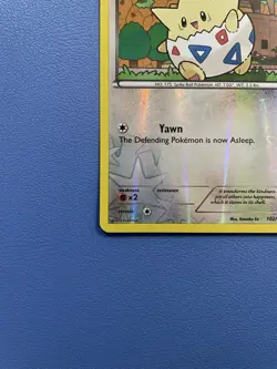 Togepi 102/135 Reverse Holo Common Plasma Storm Pokemon Card - Lightly Played - Image 5