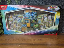 Pokemon TCG SV Prismatic Evolutions Lucario EX & Tyranitar EX Premium Collection - Image 1