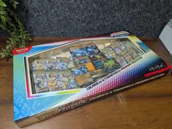 Pokemon TCG SV Prismatic Evolutions Lucario EX & Tyranitar EX Premium Collection - Image 3