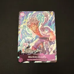 One Piece Monkey.D.Luffy (041) Bandai Card Games Fest 23-24 World Tour Promo - Image 1