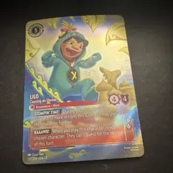 Disney Lorcana Lilo Causing an Uproar Dreamborn Hero Card 217/204 English - Image 2