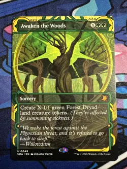 Awaken The Woods M 49 - MTG Secrets of Strixhaven: Mystical Archive - Image 1