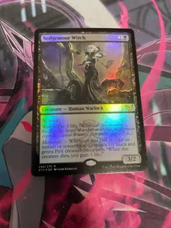 MTG - SEDGEMOOR WITCH - RARE - STX - FOIL - NM - Image 1