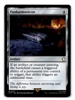 Panharmonicon #237 Rare Universes Beyond: Fallout Magic: The Gathering Near Mint - Image 1