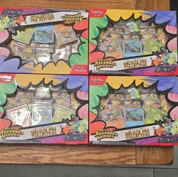 Pokemon TCG Mega Evolution Ascended Heroes Deluxe Pin Collection Box Lot 4 - Image 1