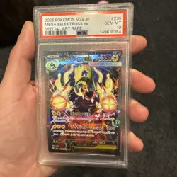 PSA 10 Mega Eelektross ex SAR 235/193 MEGA Dream ex M2a Pokemon Card Japanese - Image 4