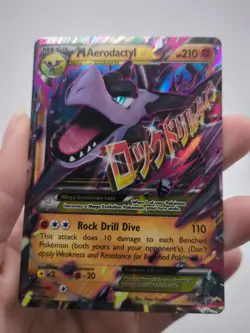 Pokemon M Aerodactyl EX PR XY Promos #XY98 Promo Holofoil NM - Image 1