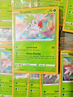 Pokemon, Shaymin 015/185, Zeraora 061/185, Marshadow 080/203, Cosmos/ Lot of 13 - Image 1
