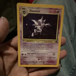 Pokemon TCG Haunter 50HP 21/62 Fossil Base Set holo!!!!! - Image 3