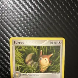 Furret 22/109 Team Rocket Returns Non Holo Rare Pokemon - Image 3