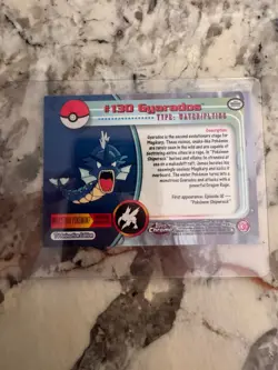 2000 TOPPS CHROME POKEMON T.V. #130 GYARADOS - Image 2