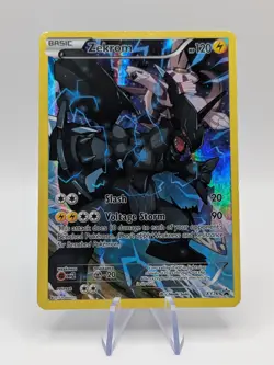 Pokemon TCG Zekrom Ultra Rare Black Star Promo XY76 - LP Condition/silvering - Image 1