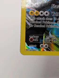 Pokemon TCG Zekrom Ultra Rare Black Star Promo XY76 - LP Condition/silvering - Image 4