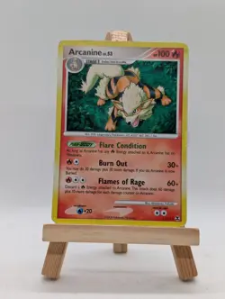 Arcanine 1/111 Holo Rare Rising Rivals Pokemon LP - Image 1