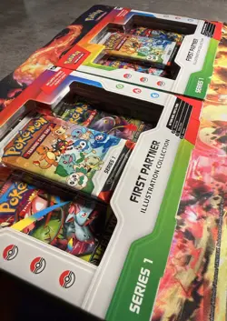 Pokemon TCG First Partner Illustration Collection Series 1 Sealed Box (1 BOX) - Image 3