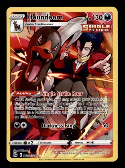 Houndoom TG10/TG30 Holo Brilliant Stars Trainer Gallery Pokemon LP - Image 1