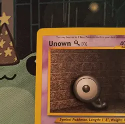 Nintendo Unown Q 59/105 Neo Destiny Unlimited Uncommon 40 HP Basic EN 2000 - Image 3