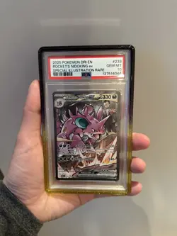 Pokemon TCG Team Rocket's Nidoking EX 233/182 Destined Rivals - PSA 10 - Image 1