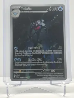 Palafin 225/091 SV: Paldean Fates NM Pokemon 2024 - Image 1