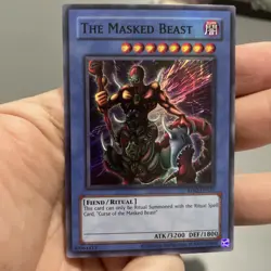 The Masked Beast RP02-EN027 SUPER RARE Unlimited NEAR MINT +Bonus FREE SHIPPING! - Image 1