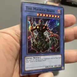 The Masked Beast RP02-EN027 SUPER RARE Unlimited NEAR MINT +Bonus FREE SHIPPING! - Image 2