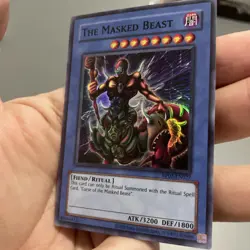 The Masked Beast RP02-EN027 SUPER RARE Unlimited NEAR MINT +Bonus FREE SHIPPING! - Image 3