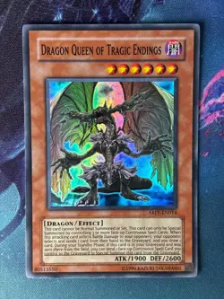 Dragon Queen of Tragic Endings (NM) - ABPF-EN014 - Super Rare - Yugioh - Image 1