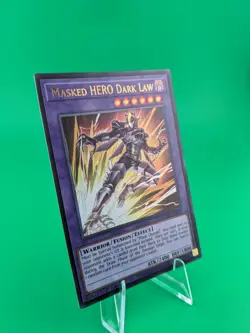Yu-Gi-Oh! Masked HERO Dark Law MZMU-EN070 Ultra Rare - Image 2