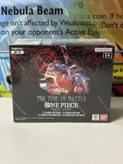 Factory Sealed OP16 The Time of Battle One Piece Booster Box English - Image 1