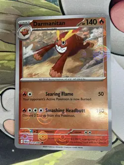 Pokemon TCG: Darmanitan (Poke Ball Pattern) 014/086 Sv: Black Bolt Holo - Image 1