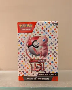Pokemon TCG Scarlet and Violet 151 Booster Bundle New and Sealed (6 Packs Total) - Image 1