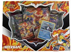 Pokemon TCG: Infernape V Collection Box New Sealed - Image 1