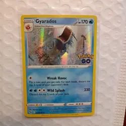 Gyarados 022/078 Holo Rare - 2022 Pokemon GO LP - Image 3