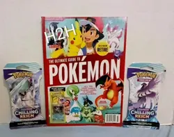 Pokemon The Ultimate Guide Magazine & Chilling Reign Sleeved Booster Packs - Image 1