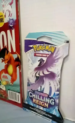 Pokemon The Ultimate Guide Magazine & Chilling Reign Sleeved Booster Packs - Image 3