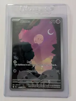 Pokemon Munna 116/086 Sv: Black Bolt Illustration Rare Full Art Holo 2025 - Image 1