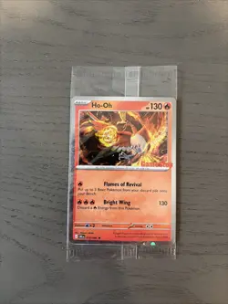 Pokemon TCG Chaos Rising Ho-Oh 010/086 Holo GameStop Stamped Promo NM Sealed - Image 1