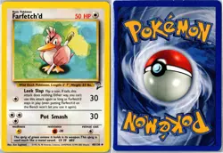 Pokemon Card - Farfetch'd 40/130 Base Set 2 Uncommon Moderately Played - Image 3