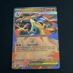 Mega Charizard X EX MEP EN 030 Black Star Promo Holo NM Pokemon Card - Image 1