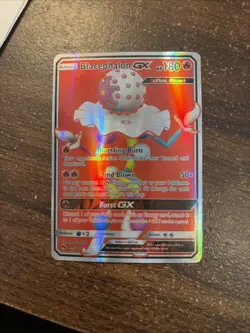 Pokemon Blacephalon GX 199/214 Lost Thunder Ultra Rare Full Art Holo HP 180 ENG - Image 1