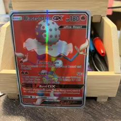 Pokemon Blacephalon GX 199/214 Lost Thunder Ultra Rare Full Art Holo HP 180 ENG - Image 3